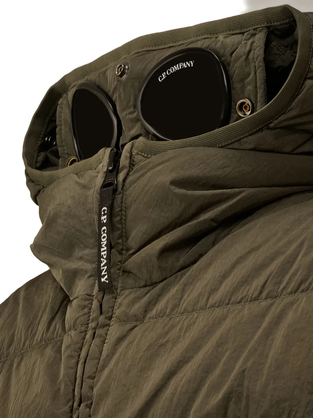 C.P. Company Kids Jack met capuchon Groen