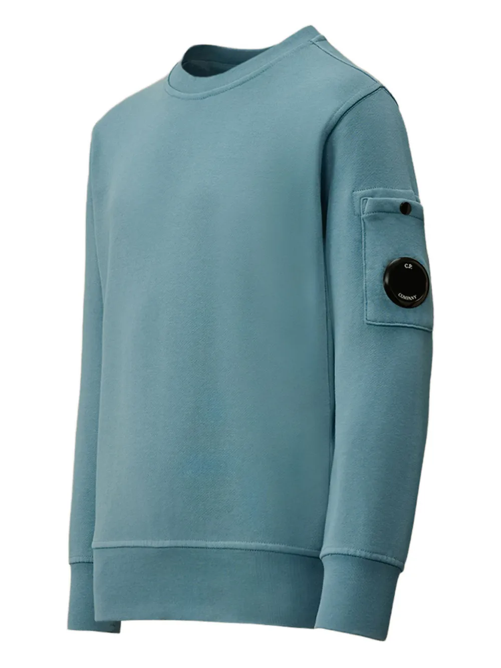 C.P. Company Kids Trui met opgestikte zak Blauw