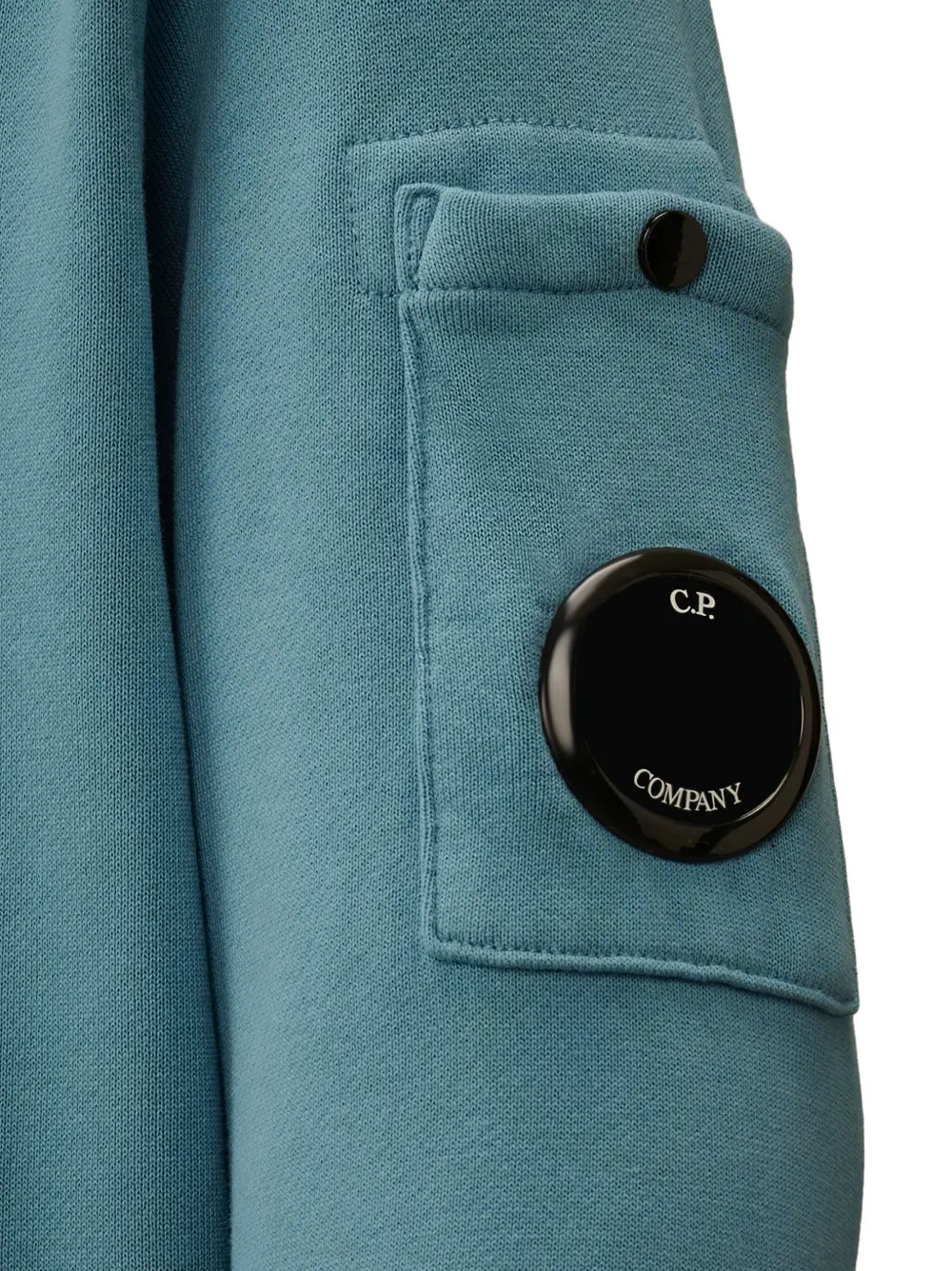 C.P. Company Kids Trui met opgestikte zak Blauw