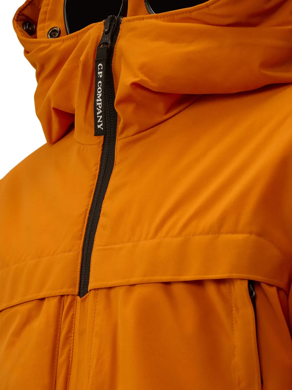 C.P. Company Kids Pro-Tek jack met capuchon en Goggle-detail Oranje