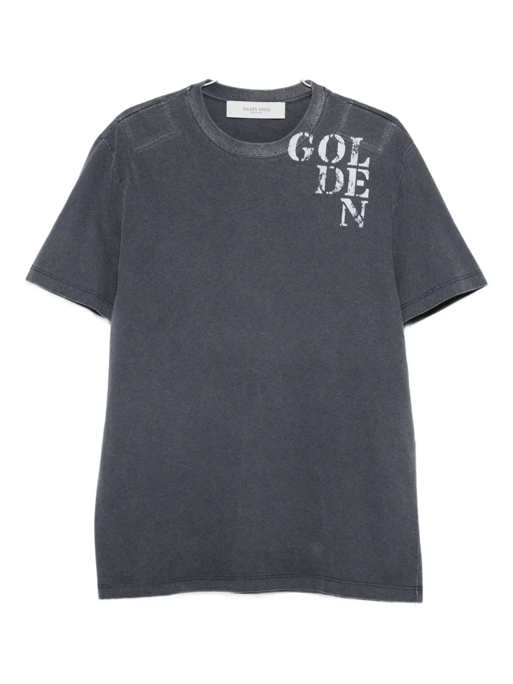 Golden Goose graphic-print cotton T-shirt - ブルー Golden Goose graphic-print cotton T-shirt - ブルー