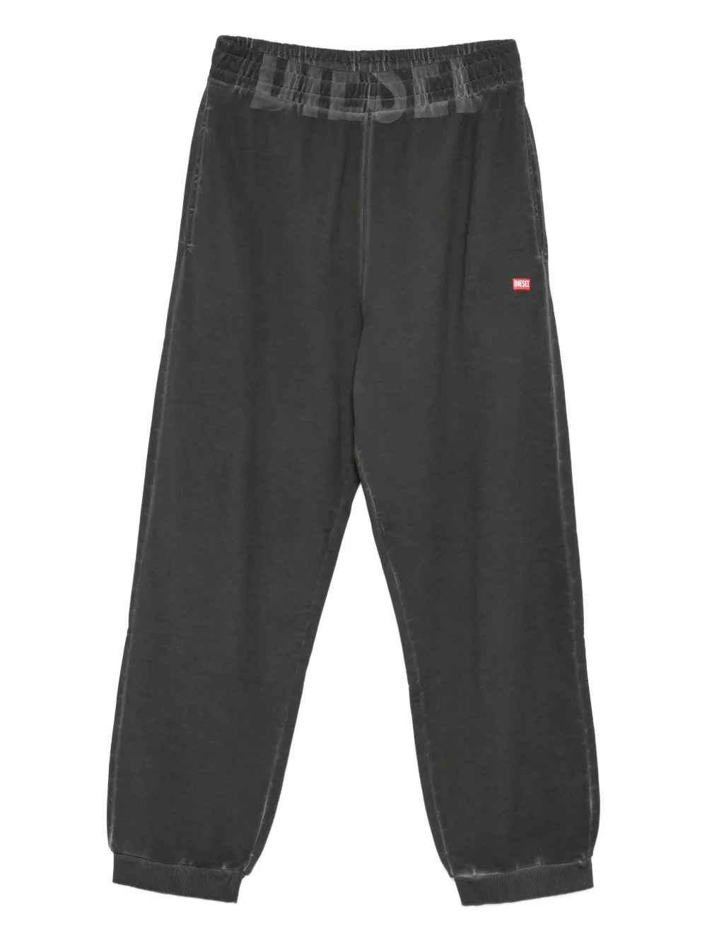 Diesel Trainingsbroek met logoband Grijs