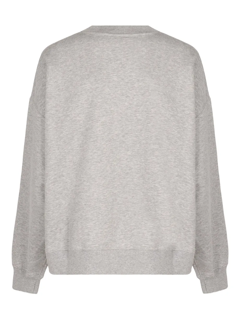 Gucci logo-detail cotton sweatshirt Grijs