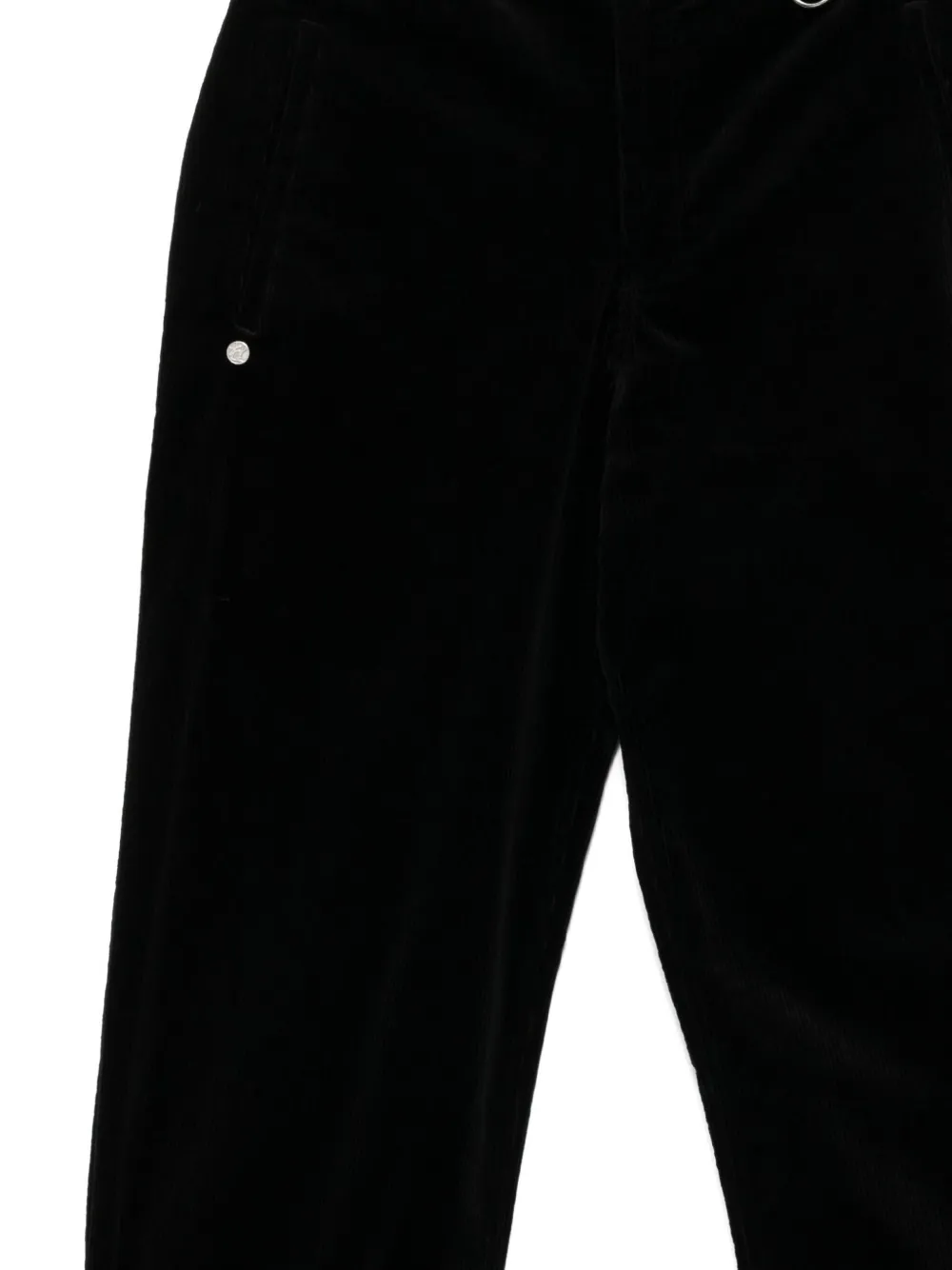 Samuel Gui Yang Corduroy Trousers In Black