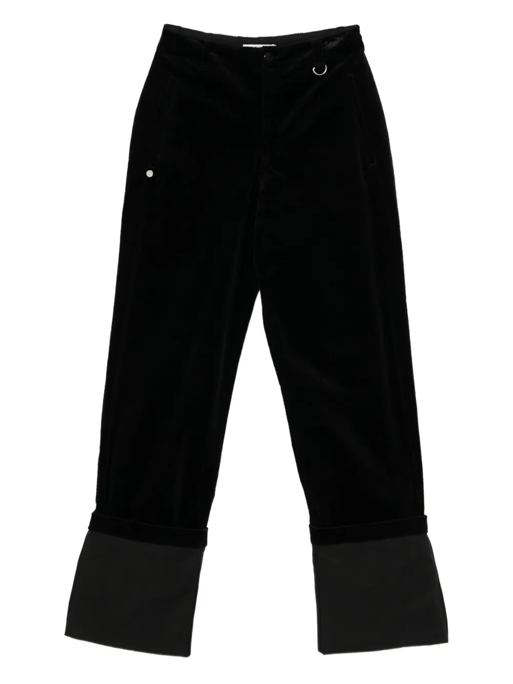 SAMUEL GUÌ YANG Corduroy trousers | Black | Image 1