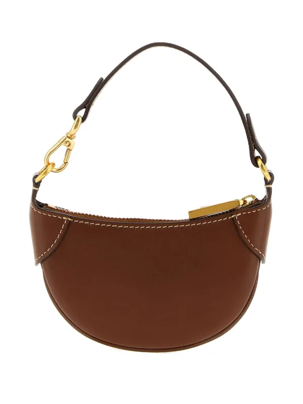 Polo Ralph Lauren logo-detail Saddle Mini Bag | Brown | FARFETCH