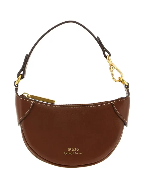 Polo Ralph Lauren logo-detail saddle mini bag