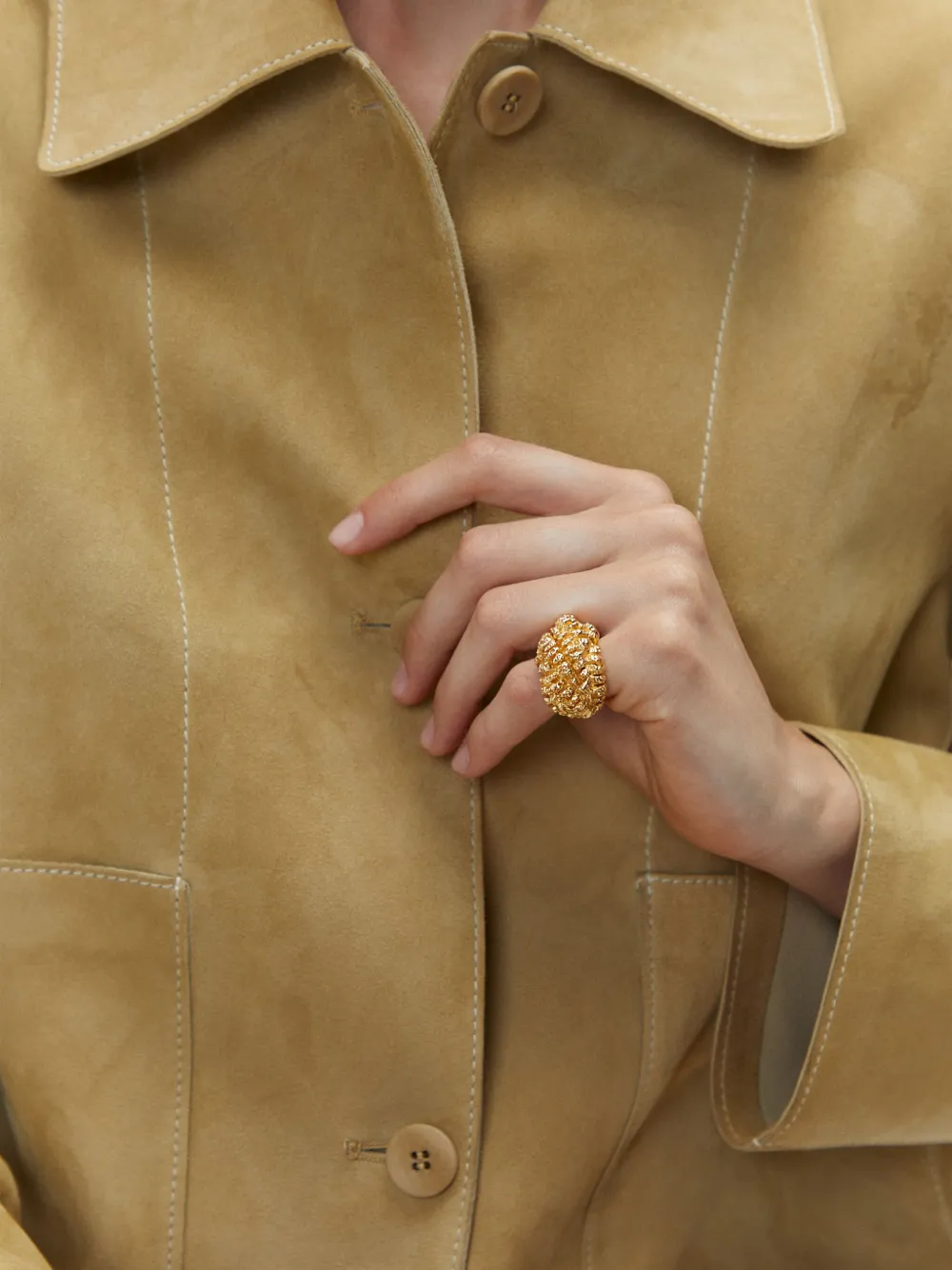 Paola Sighinolfi Vergulde ring - Goud