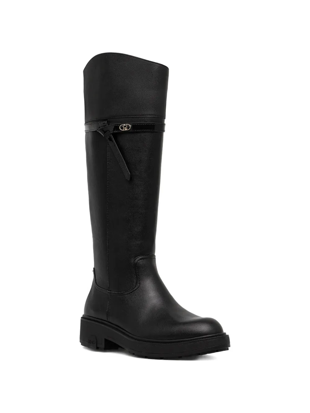 LIU JO Knielaarzen met bandje Zwart