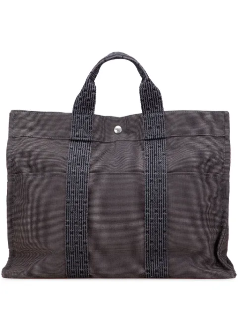Hermès Pre-Owned 1990-2025 Canvas Herline MM tote bag