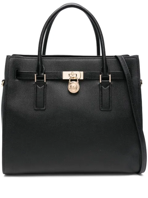 Michael Michael Kors  large Hamilton Moderne padlock-detail tote bag