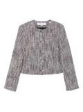Veronica Beard tweed buttoned jacket - Grey