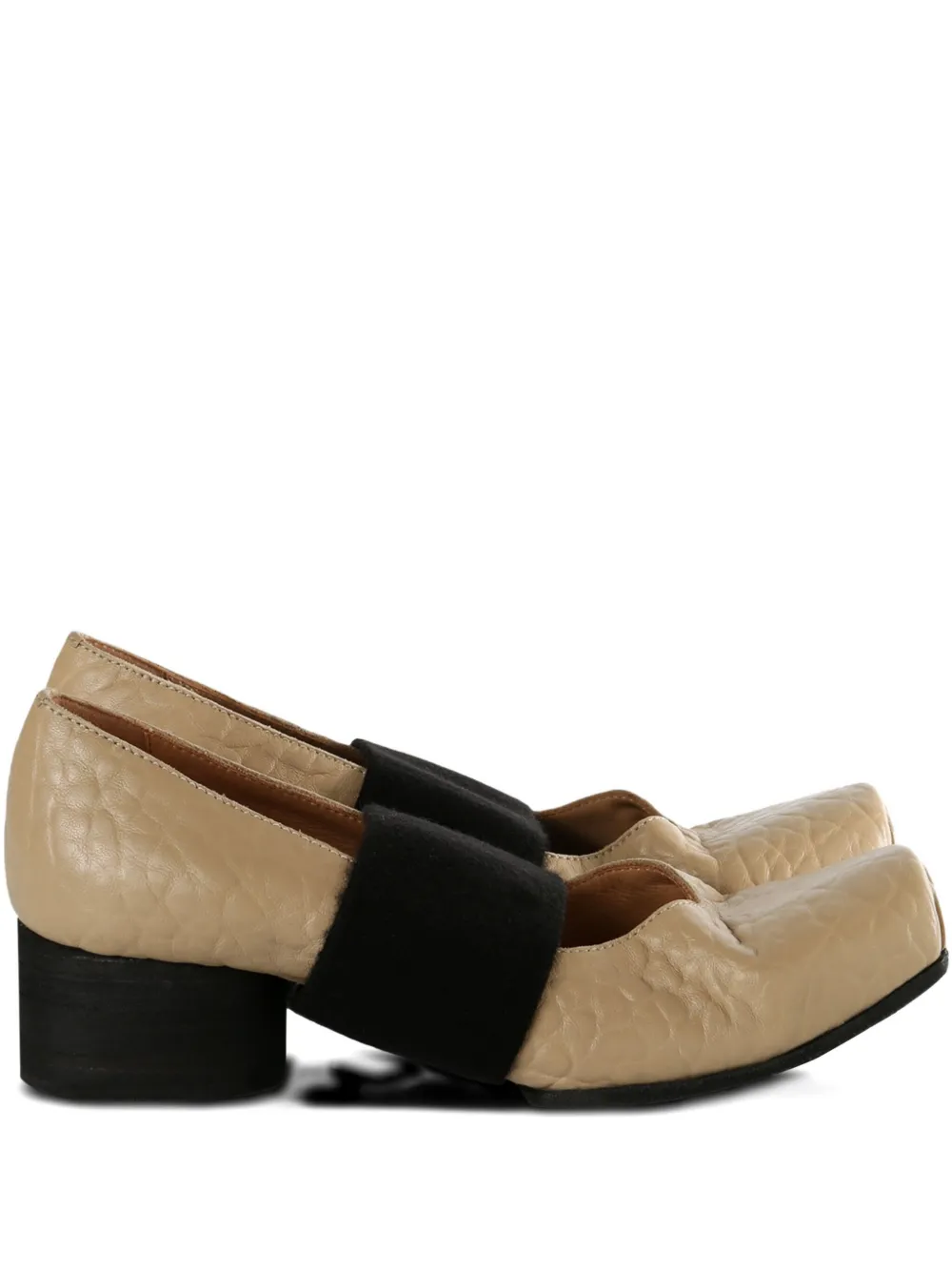 Uma Wang black-band pumps Neutrals