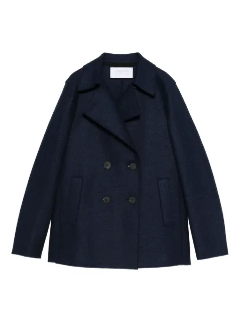 Harris Wharf London virgin wool double-breasted blazer