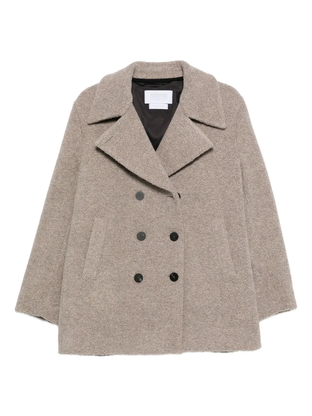 Harris Wharf London double-breasted coat | Neutrals | Image 1