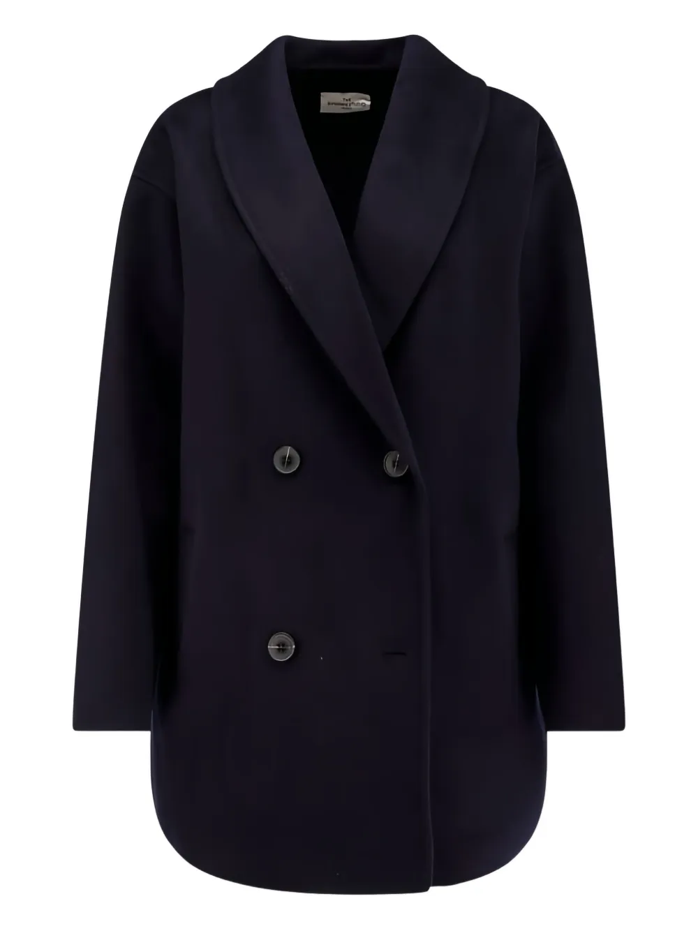 THE DYNAMIS STUDIO buttoned coat | Blue | Image 1