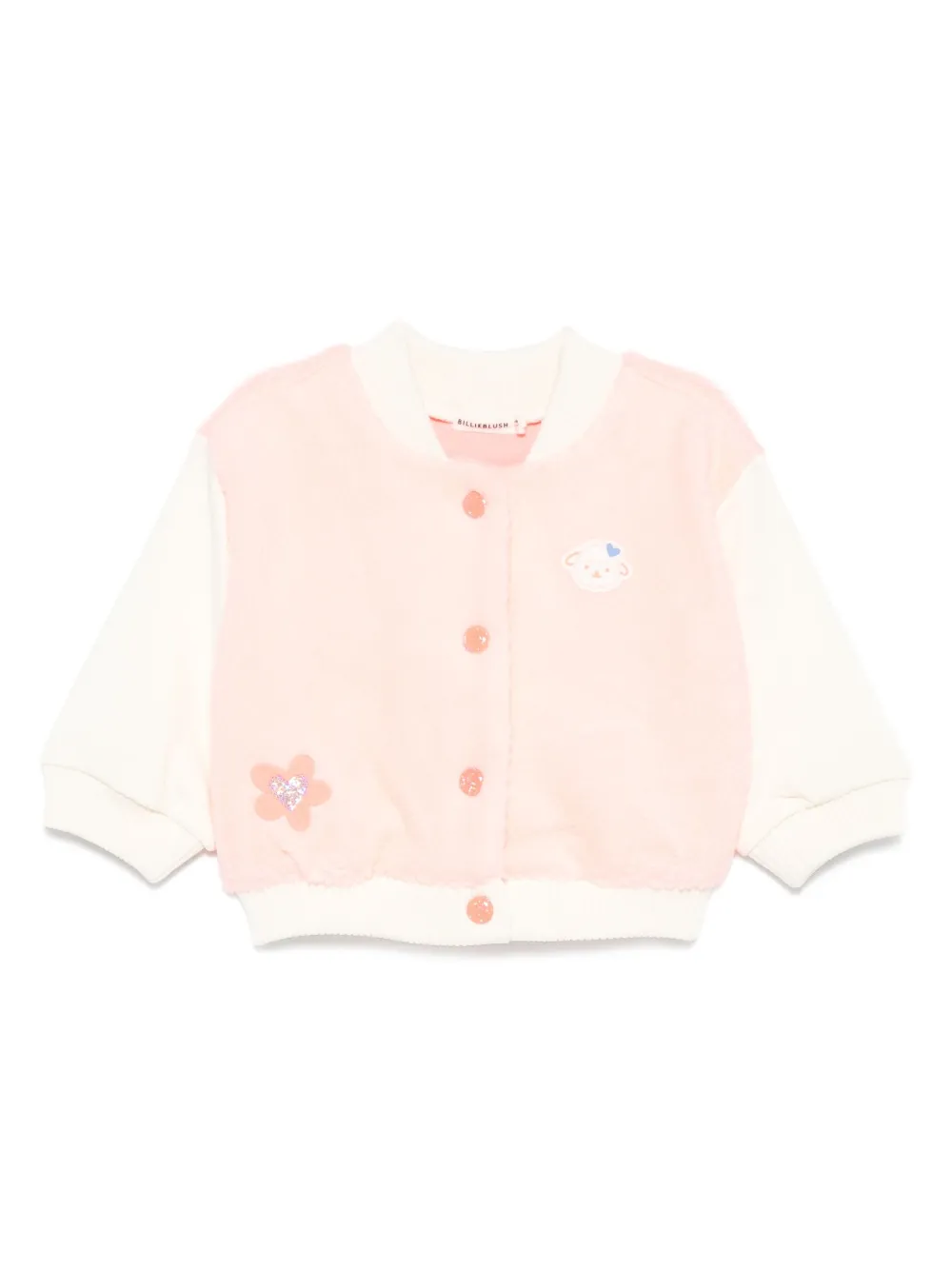 Billieblush Bomberjack verfraaid met bloe Roze