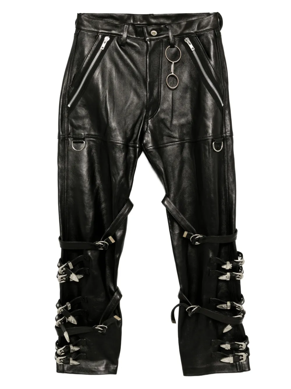 Doublet buckle-overload trousers | Black | Image 1