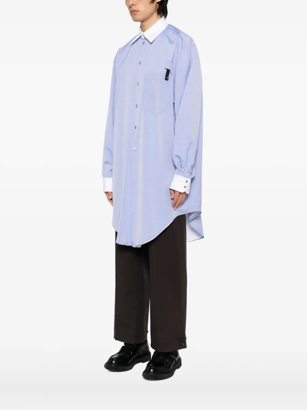 Sonia Carrasco Cotton Shirt In Blue