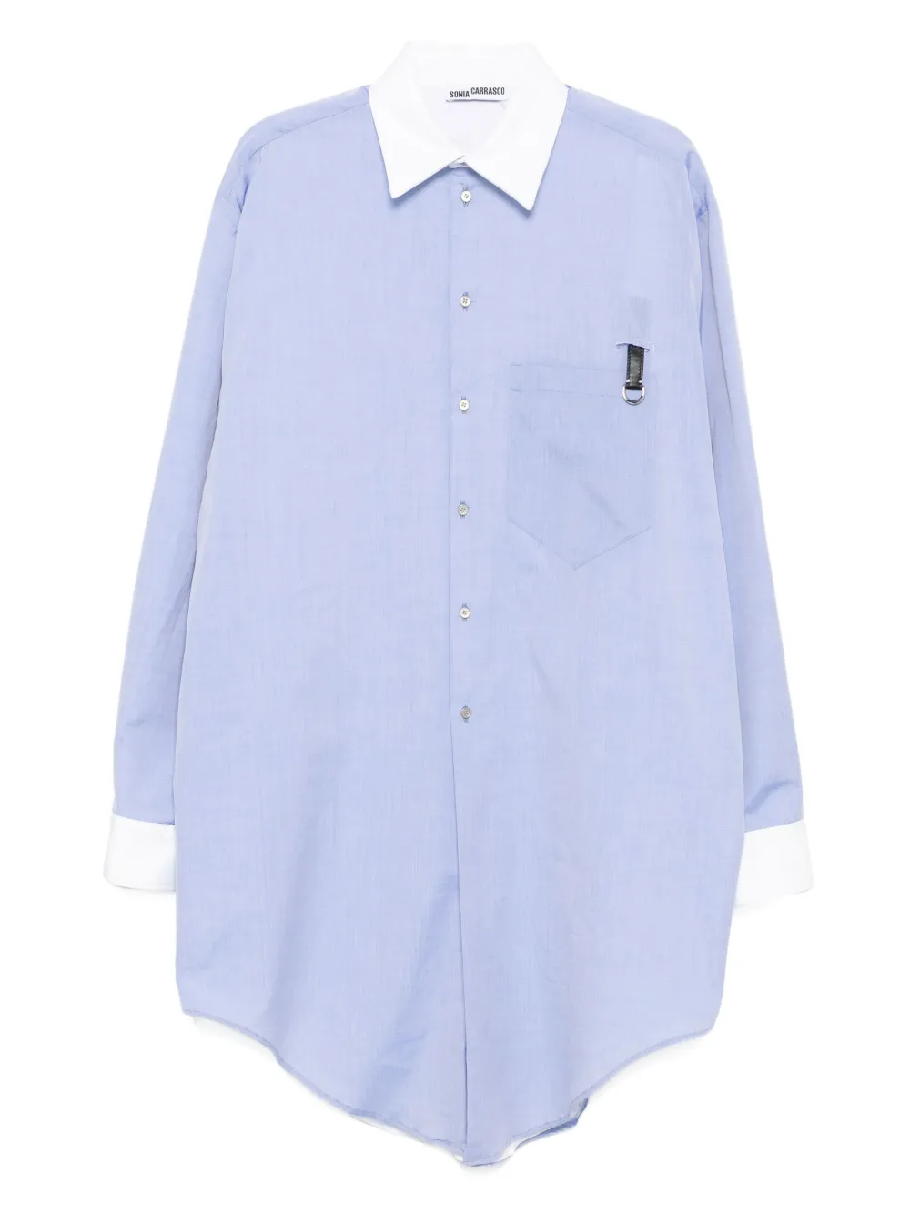 SONIA CARRASCO cotton shirt - Blue