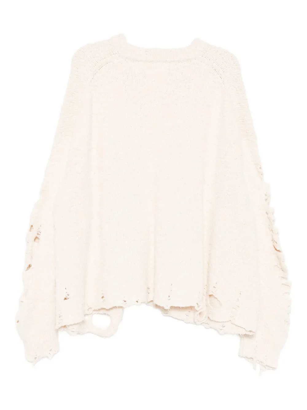 Doublet Geribbelde trui - Beige