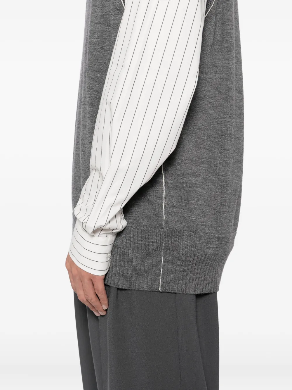 Sonia Carrasco Wool Vest In Gold