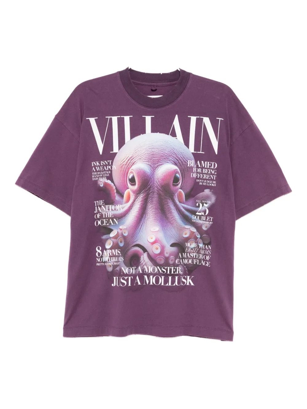 Doublet Villain T-shirt | Purple | Image 1