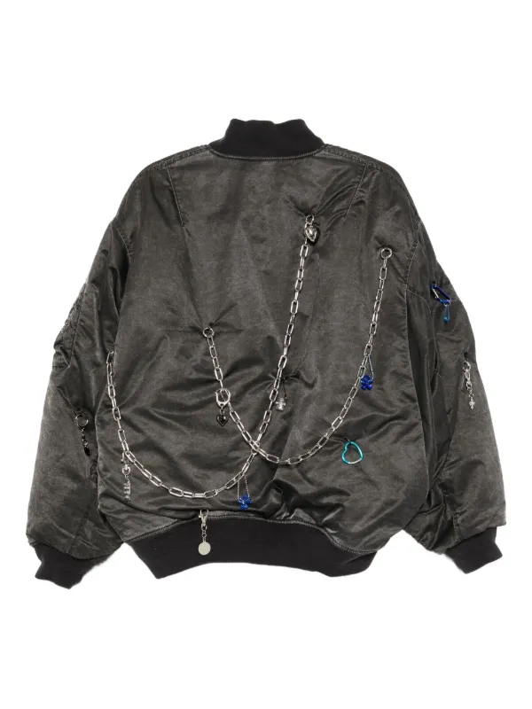 ジャケット・アウター Doublet Key Chain Bomber Jacket M doublet/ダブレット/KEY CHAIN DECORATED BOMBER JACKET | L.H.P