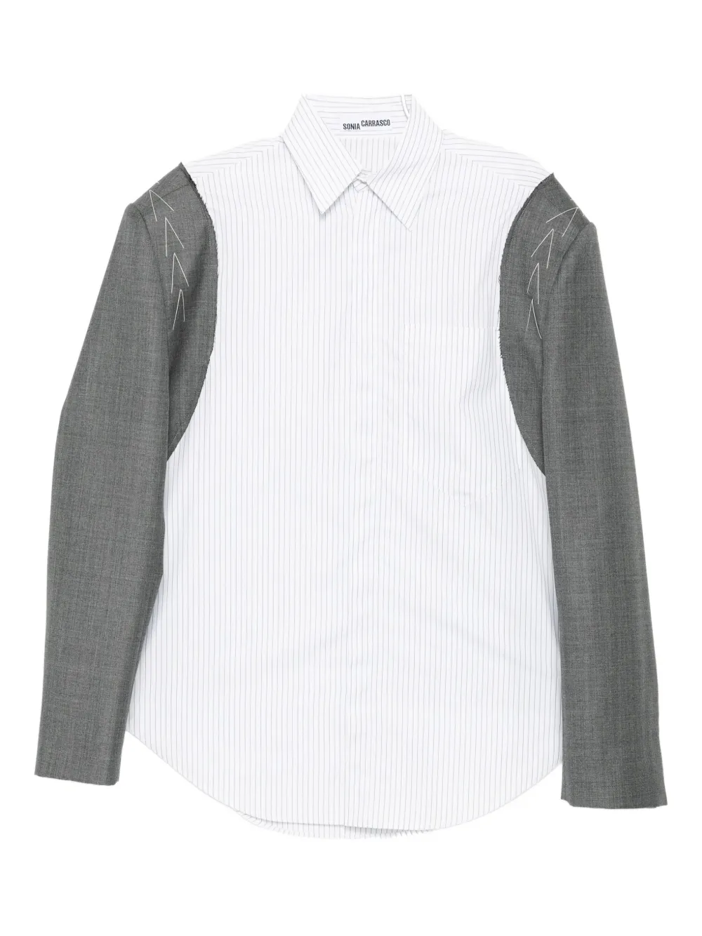 SONIA CARRASCO striped shirt | White | Image 1
