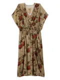 Uma Wang graphic-print dress - Green