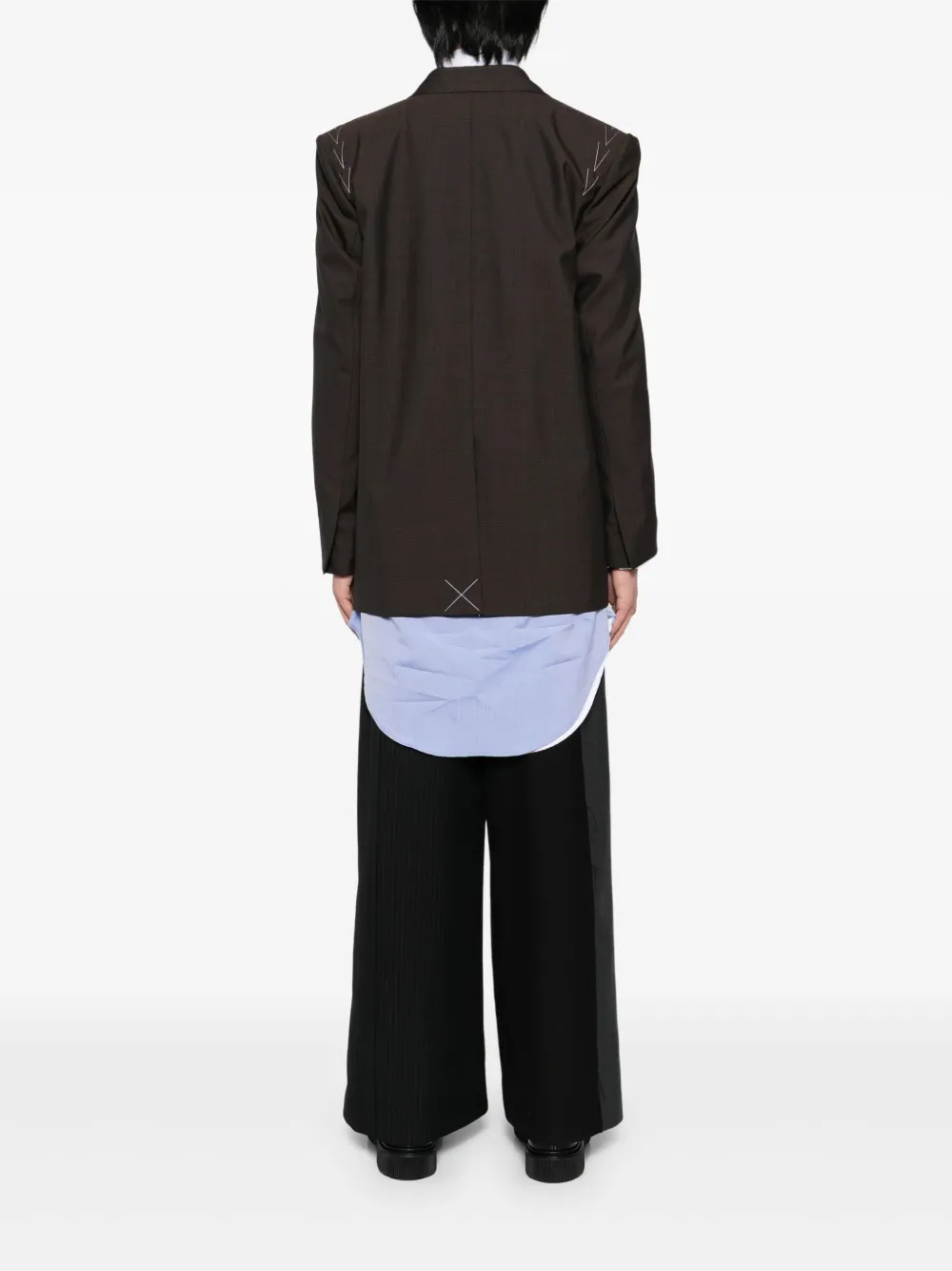 SONIA CARRASCO Wollen blazer Bruin