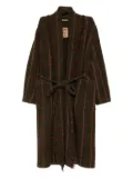 Uma Wang checked coat - Green