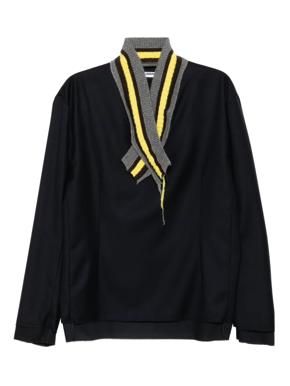 SONIA CARRASCO wool top - Blu