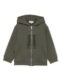 Lanvin Enfant zip-up hoodie - Green