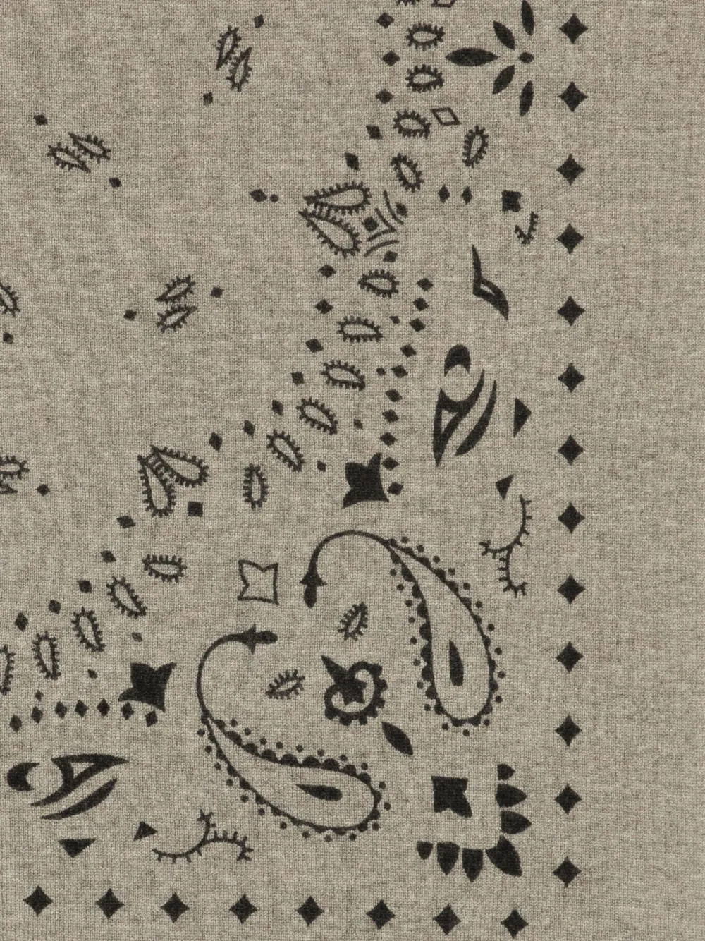 Kujten paisley-pattern cashmere scarf - Beige