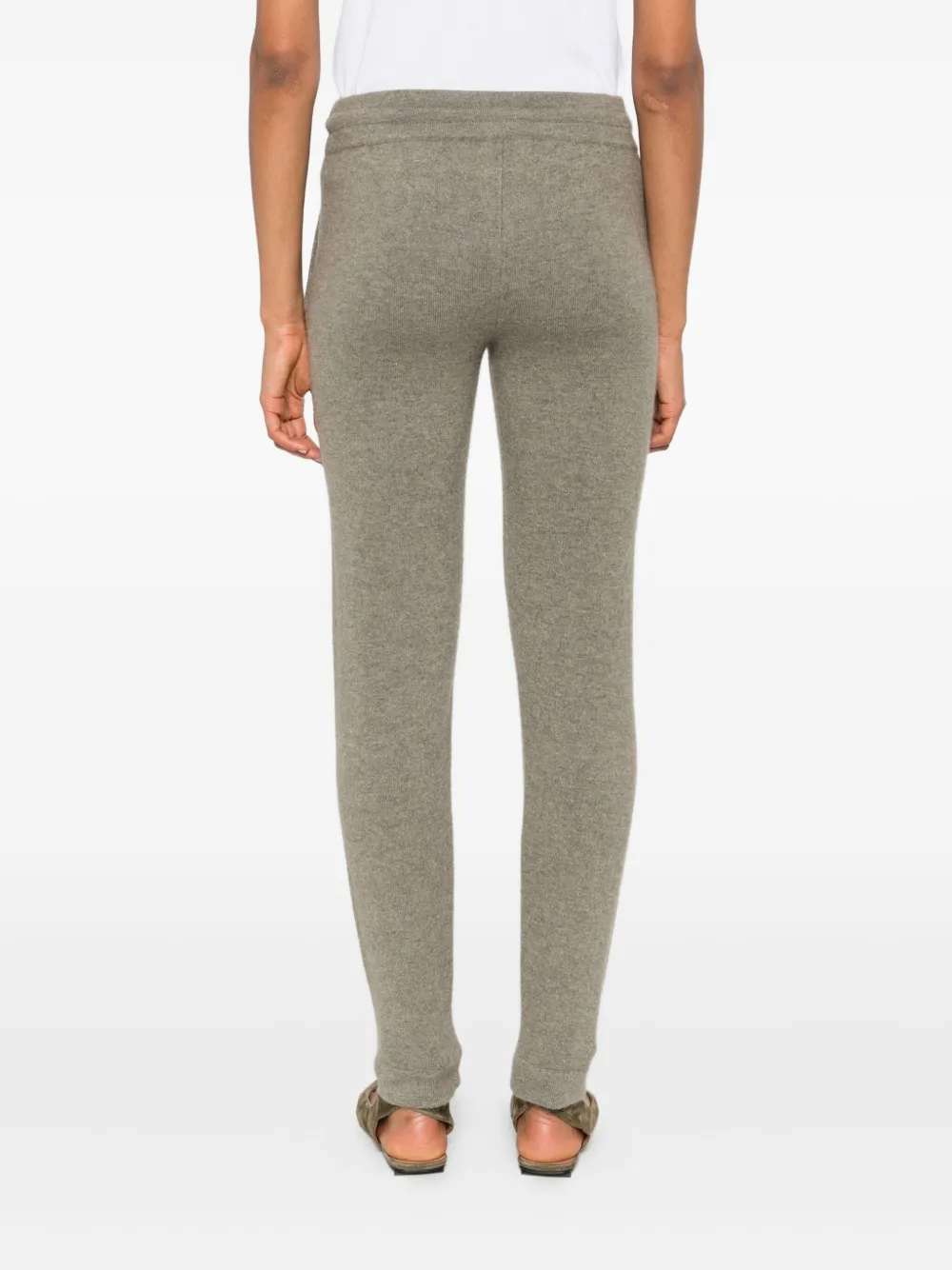 Kujten Drawstring Pocket Track Pants In Gray