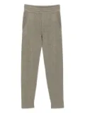 kujten drawstring pocket track pants - Green