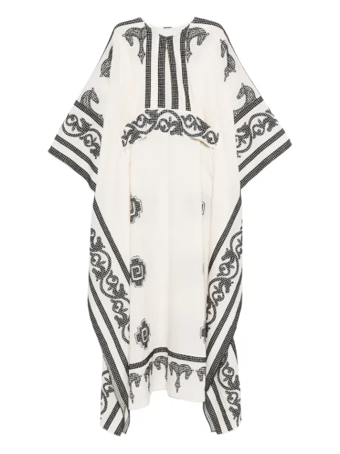 Johanna Ortiz Boating tie-waist dress