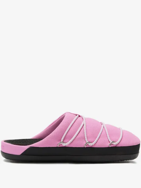Moon Boot soft slippers pink