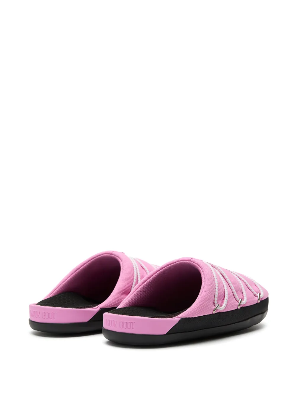 Moon Boot Slippers met elastische band Roze