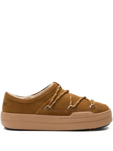 Moon Boot Park suede slippers