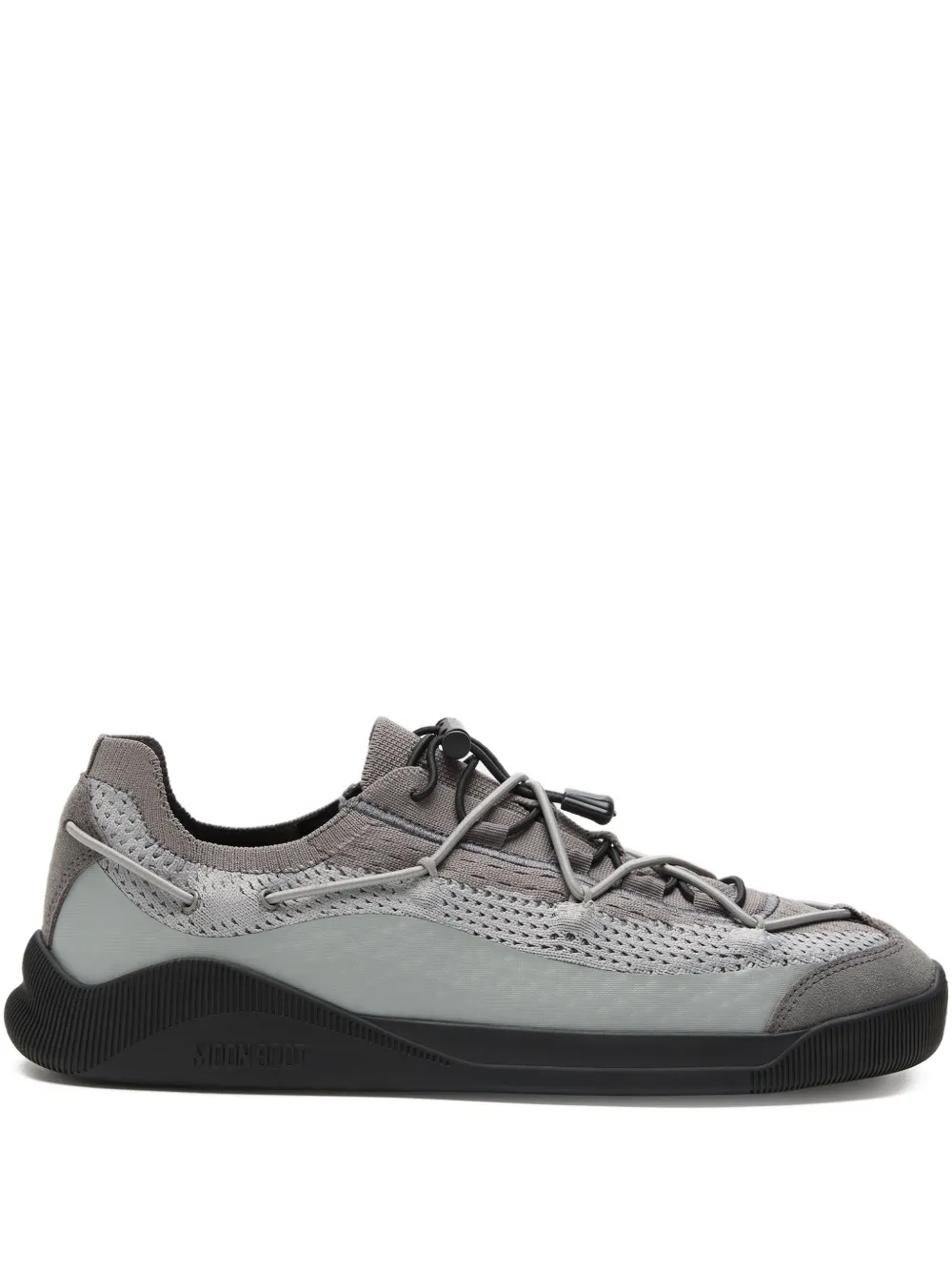 Moon Boot Sneakers Moonlight con lacci - Grigio