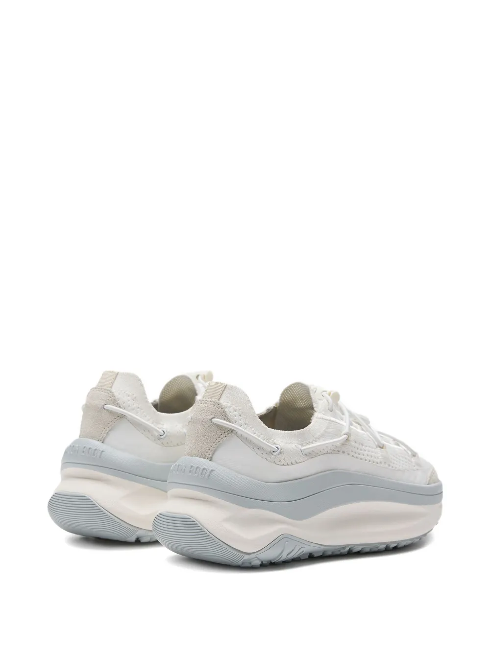 Moon Boot Gebreide sneakers Wit