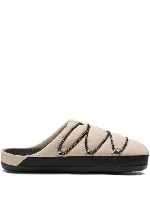 Moon Boot quilted flat slippers