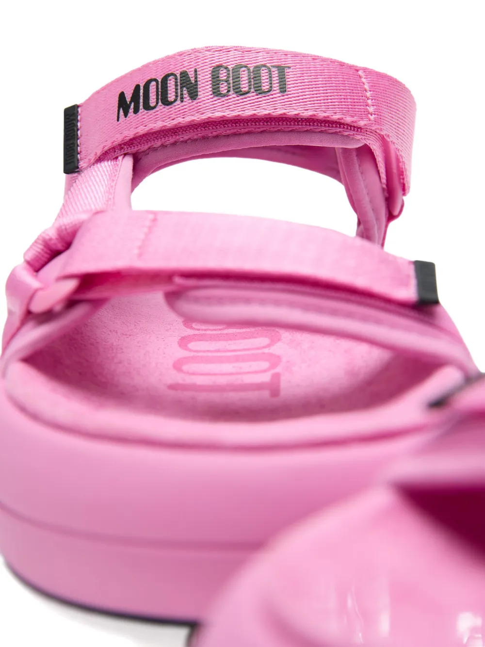 Moon Boot Logo-strap Platform Sandals In Multi