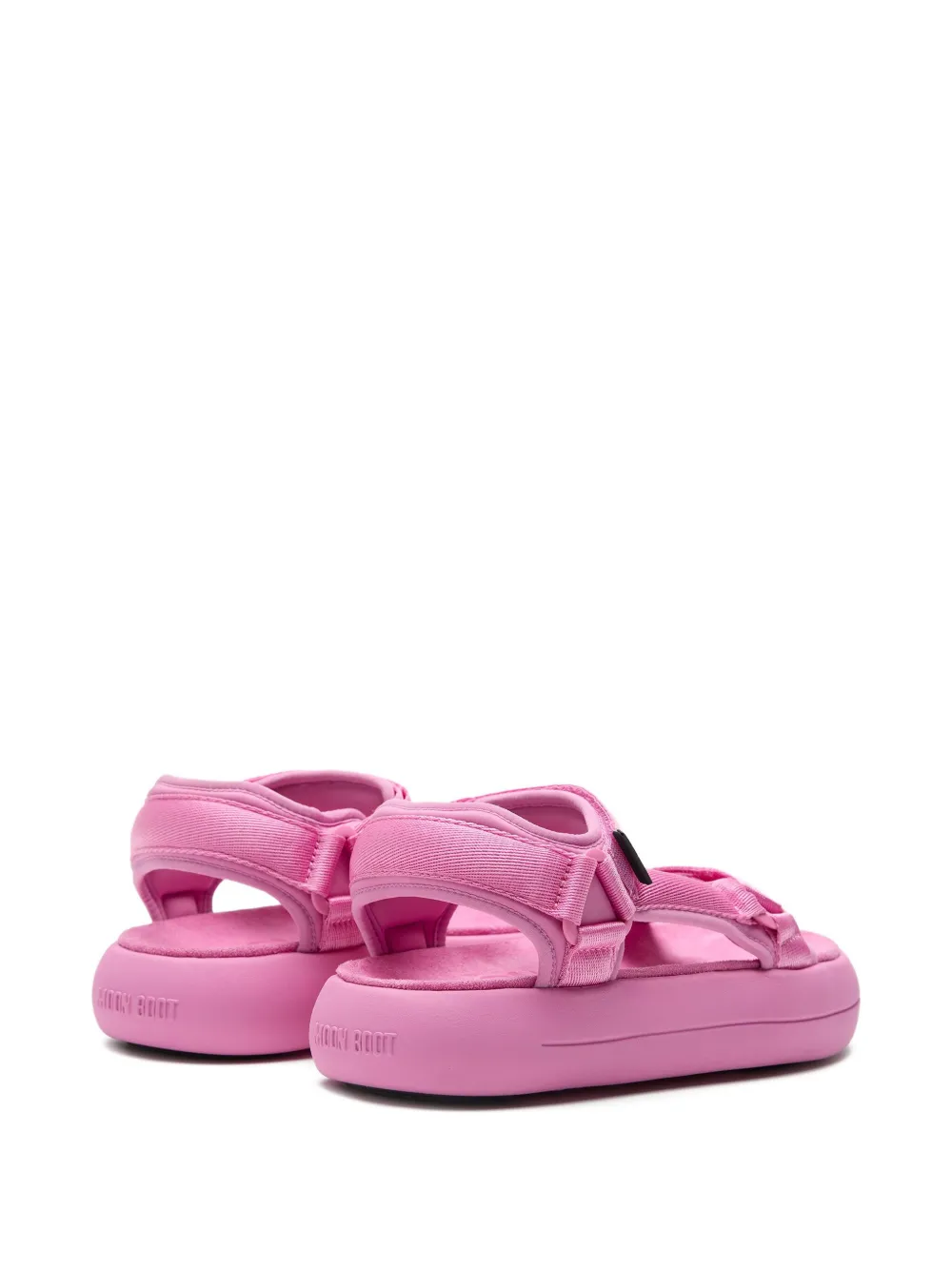 Moon Boot Logo-strap Platform Sandals In Multi