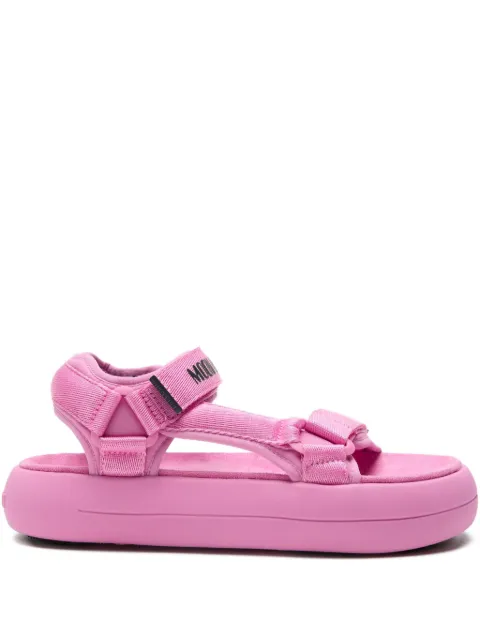 Moon Boot logo-strap platform sandals
