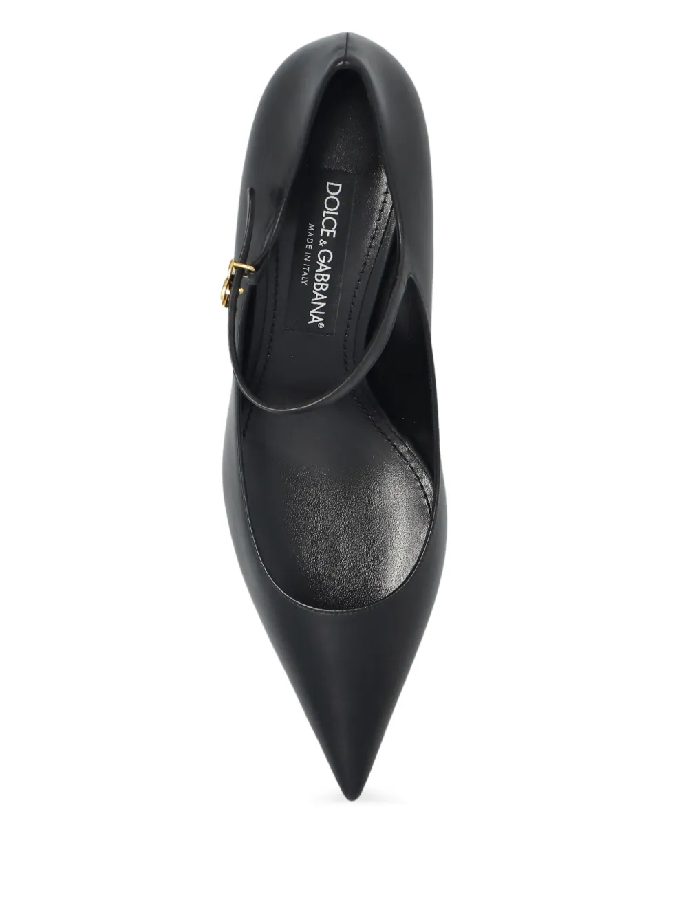 Dolce & Gabbana ankle-strap pointed-toe pumps Black