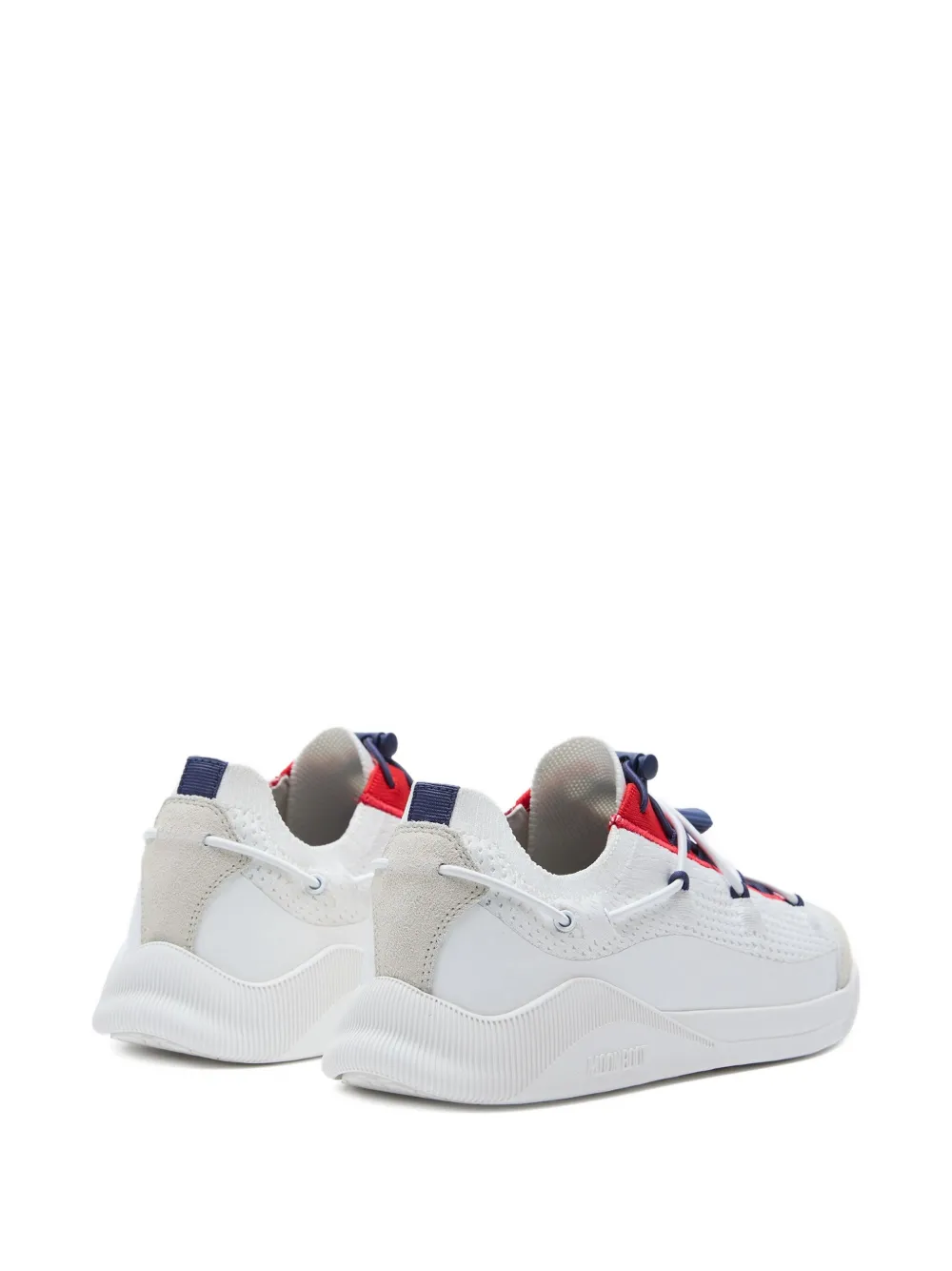 Moon Boot Moonlight gebreide low-top sneakers Wit