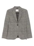 Circolo 1901 checked jacket - Black